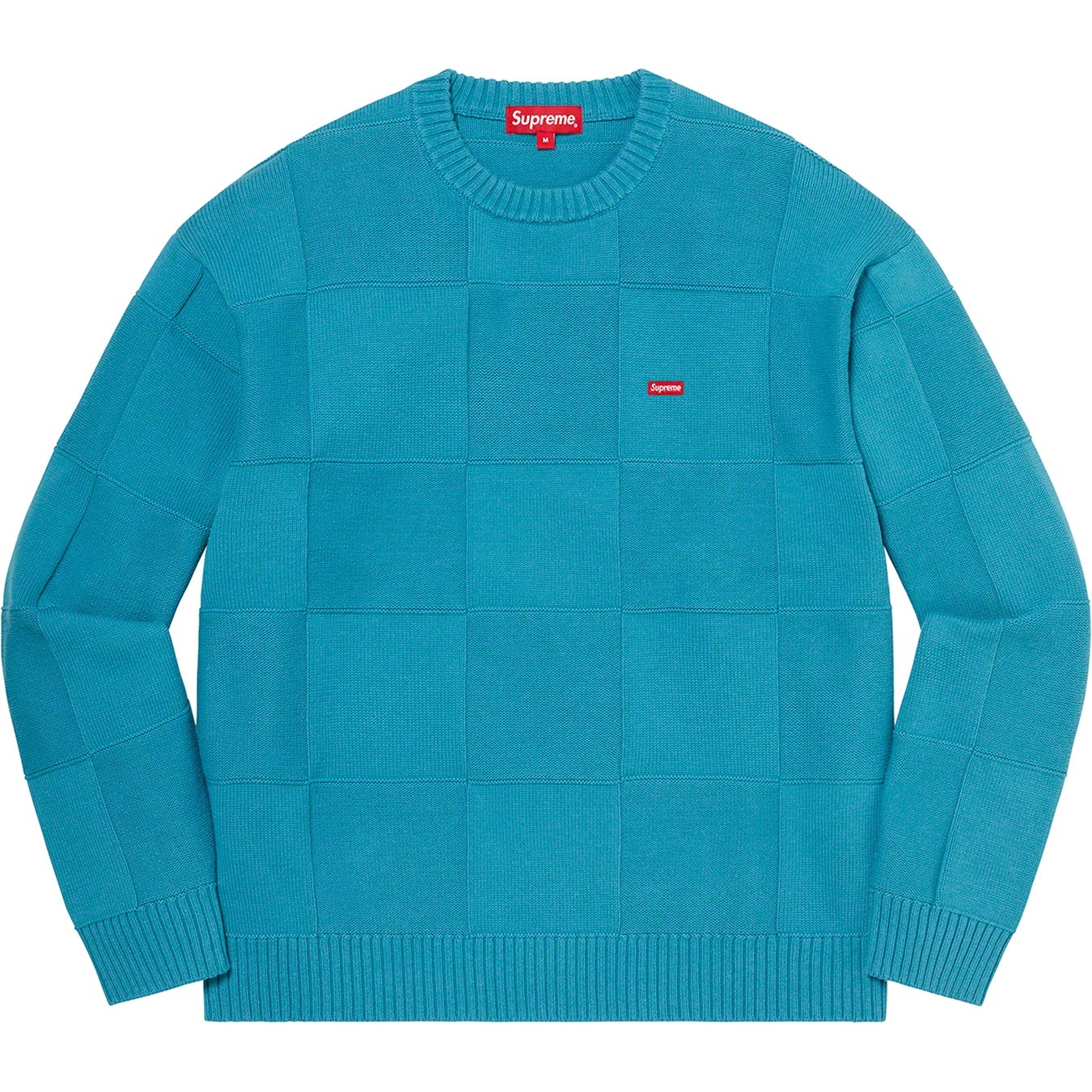 Tonal Checkerboard Small Box Sweater view 14